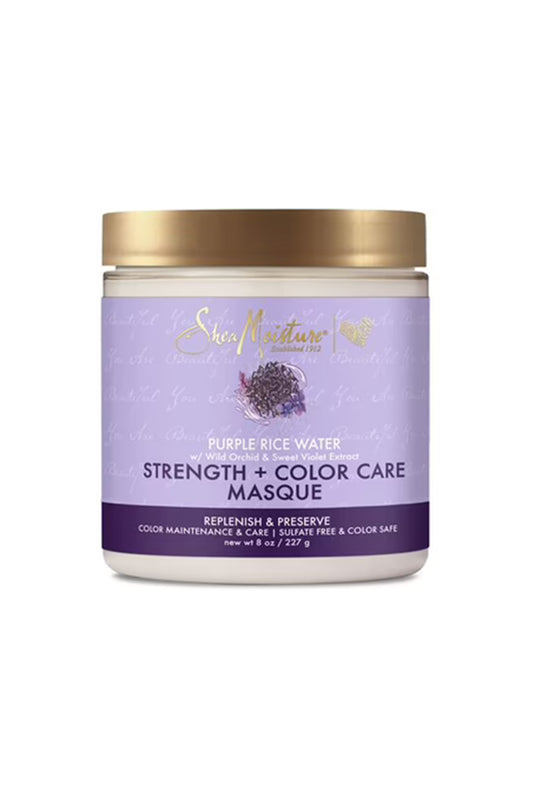 Shea Moisture Purple Rice Water Strength & Color Care Masque 227 Gr