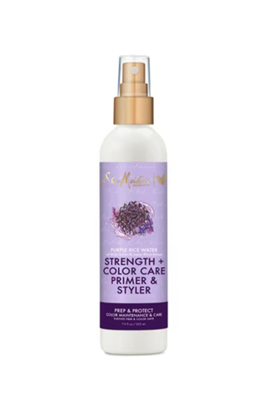 Shea Moisture Purple Rice Water Strength & Color Care Primer & Styler 7.5 Oz