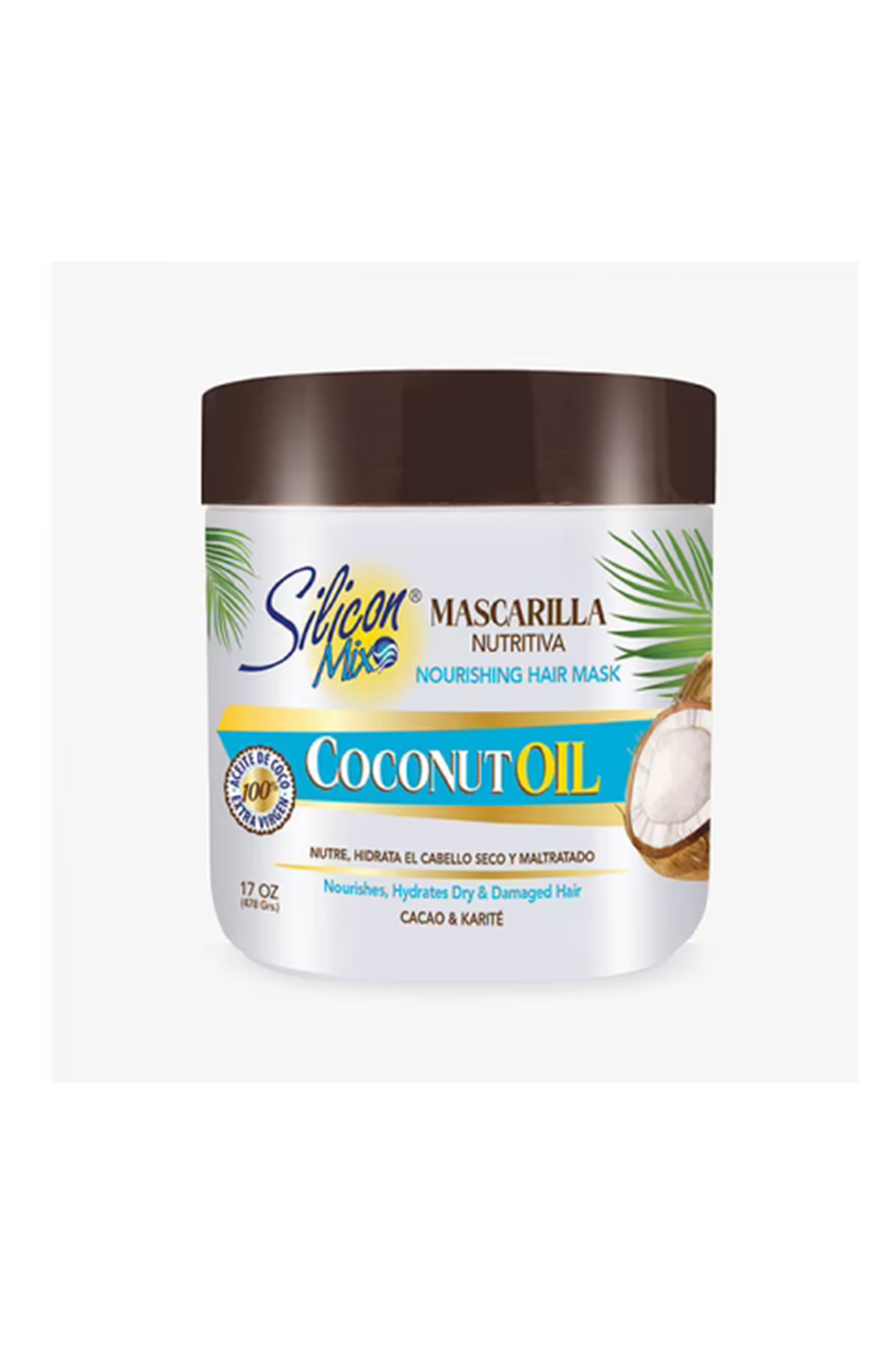 Silicon Mix Coconut Oil Treatment Hair Mask 17oz