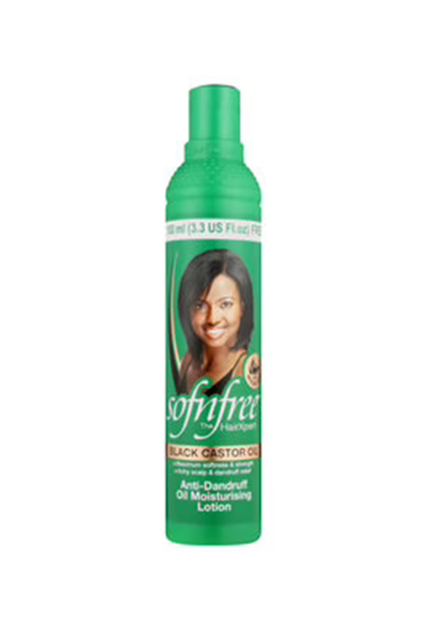 Sof N'free Black Castor Oil Anti-Dandruff Oil Moisturising Lotion 350ml