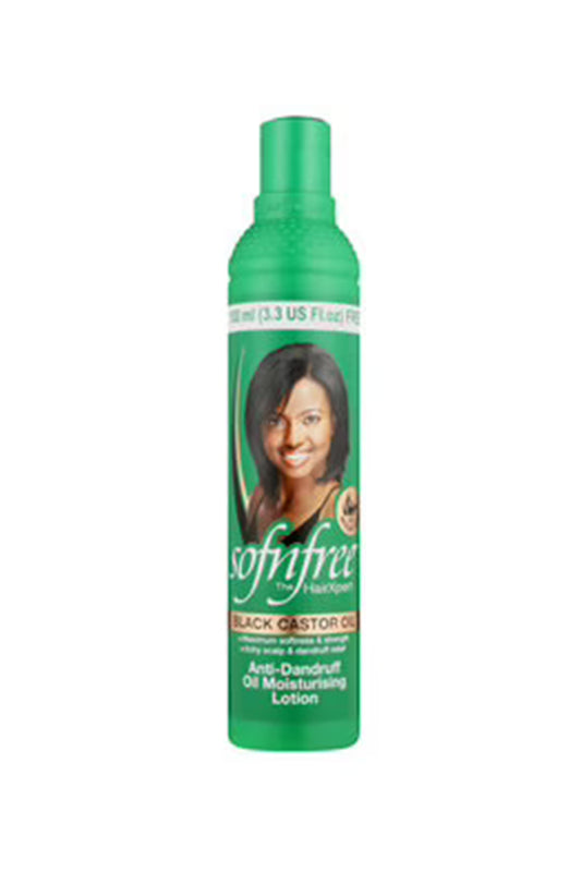 Sof N'free Black Castor Oil Anti-Dandruff Oil Moisturising Lotion 350ml