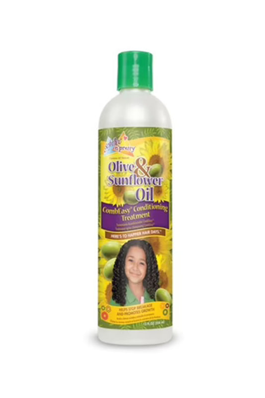 Sof N'free Pretty Olive & Sunflower Comb Easy Conditioner 12oz