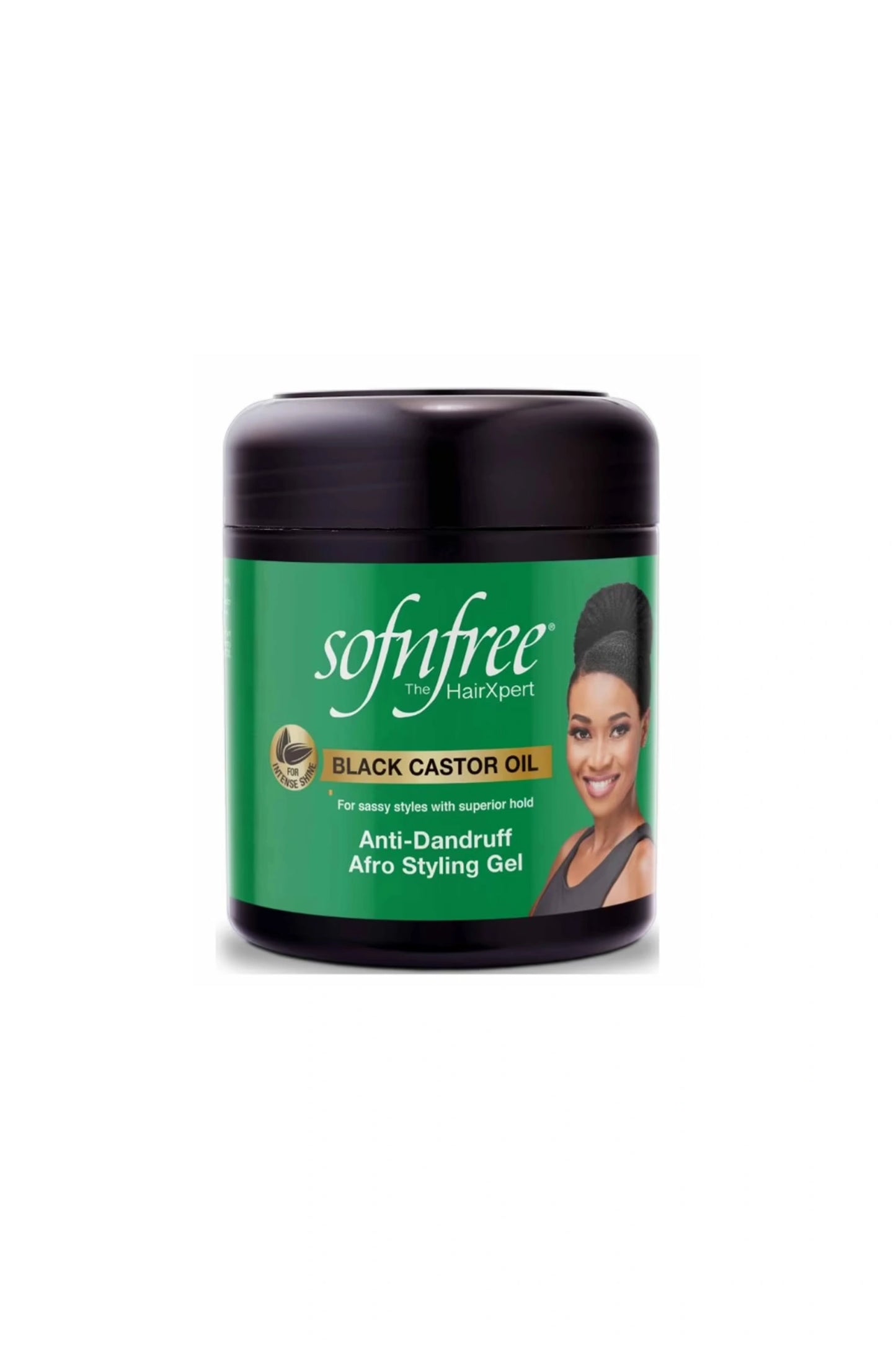 Sof N'free Styling Gel Black Castor Oil 500ml