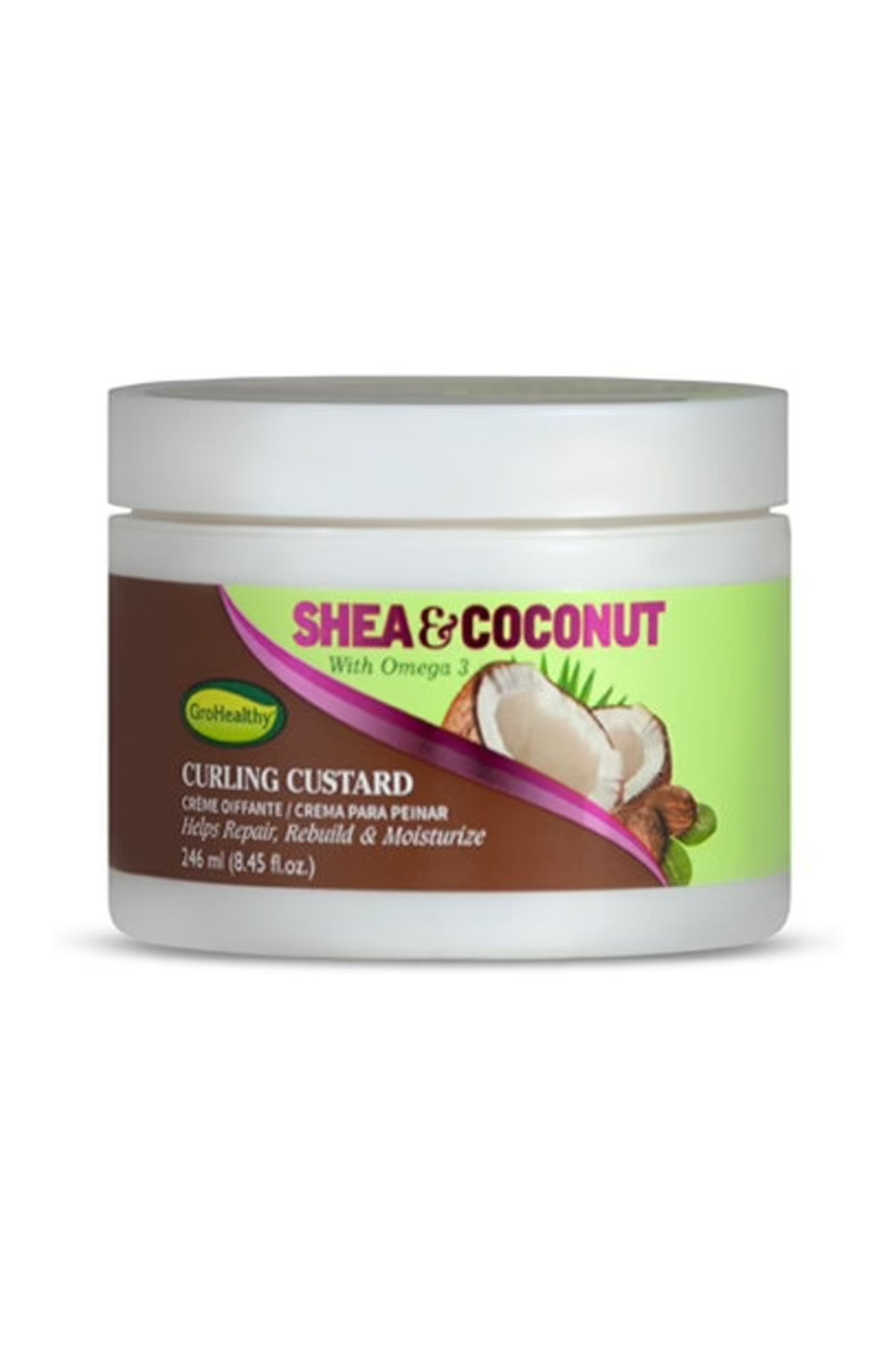 Sofn'free GroHealthy Shea & Coconut Curling Custard 260ml