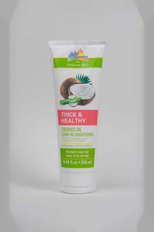 Sofn'free N'pretty Flaxseed Oil Coconut Oil Leave In Conditioner 250ml / 8.45oz