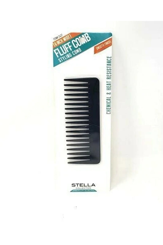 Stella Collection 6 Inch Wide Fluff Comb #2437