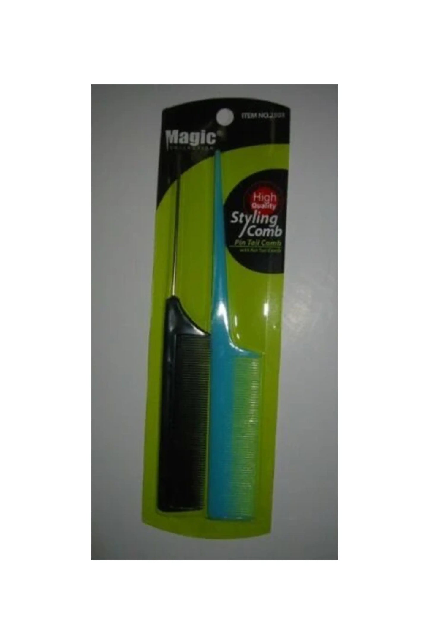 Stella Collection Rat Tail Comb & Pin Tail Comb Combo Pack #2503