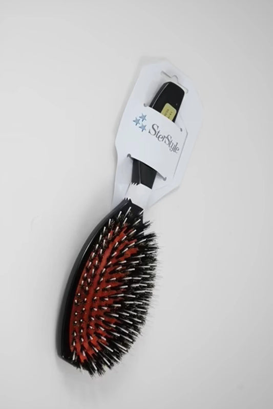 Ster Style Hairbrush Oval Black Red