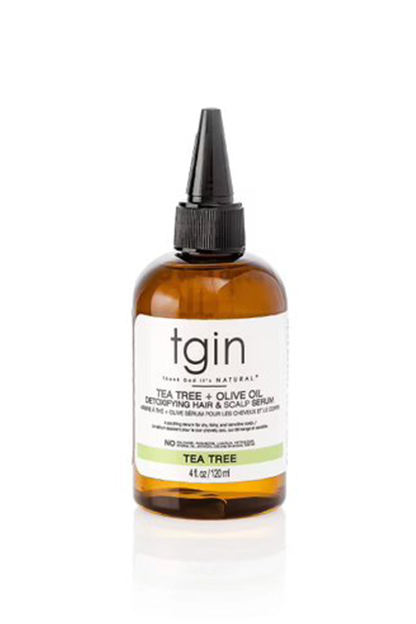 TGIN T-Tree & Olive Oil Detoxifying Hair & Scalp Serum 4oz