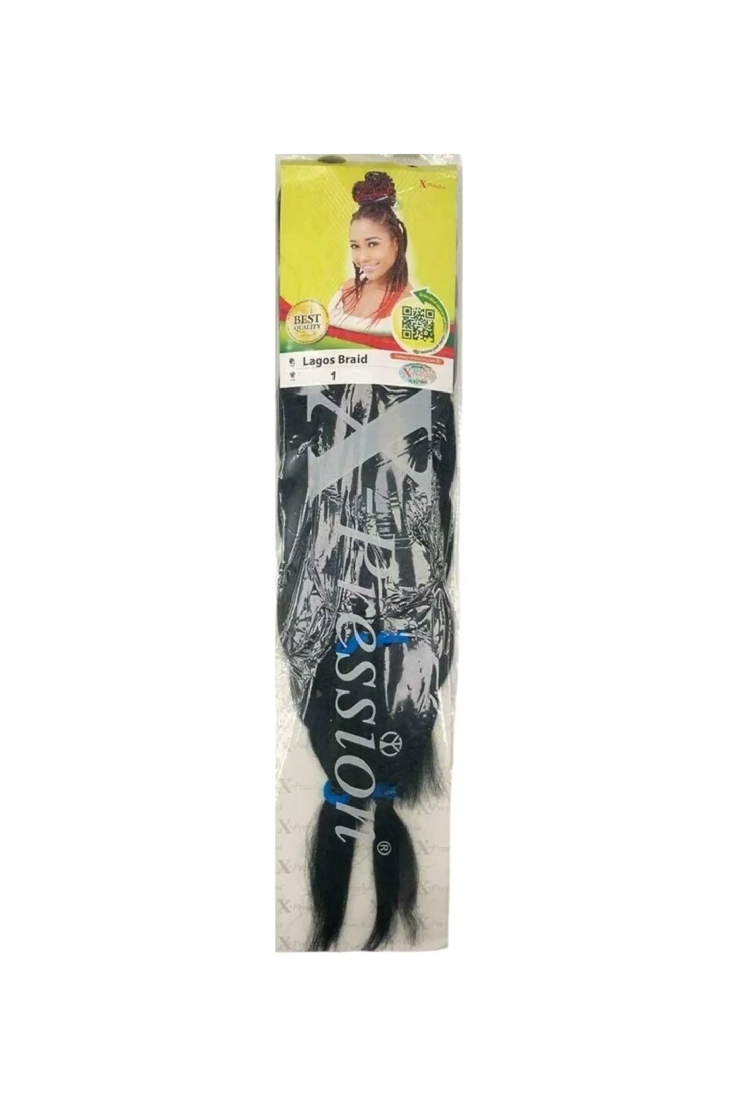 Xpression Lagos Braid 42", 46" & 170g