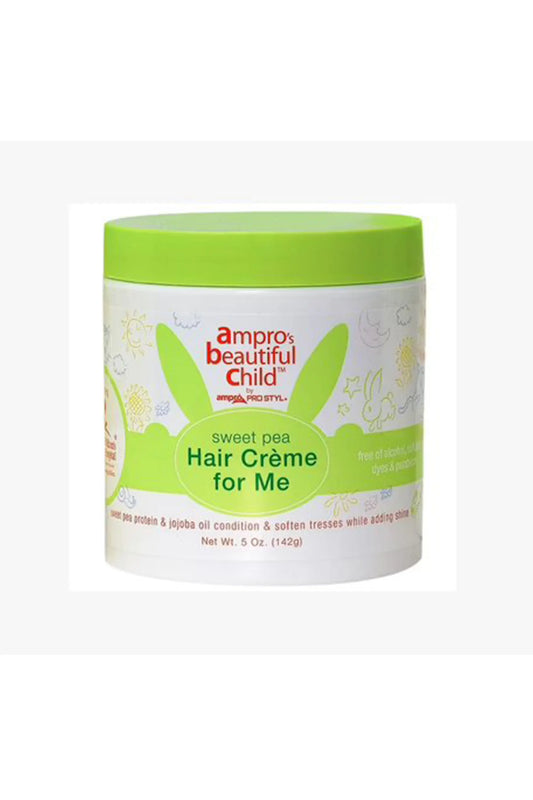 Ampro's Beautiful Child Sweet Pea Hair Creme For Me 5 Oz